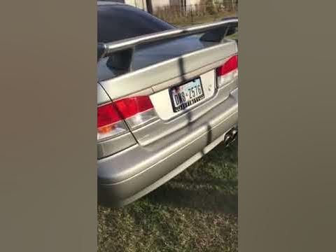 Infinity G20 exhaust - YouTube