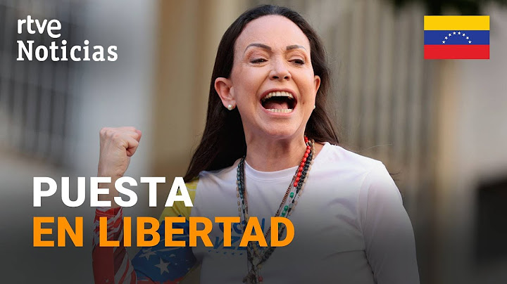 VENEZUELA: LIBERAN a MARÍA CORINA MACHADO tras ser, SEGÚN SU EQUIPO, "INTERCEPTADA" en CARACAS |RTVE