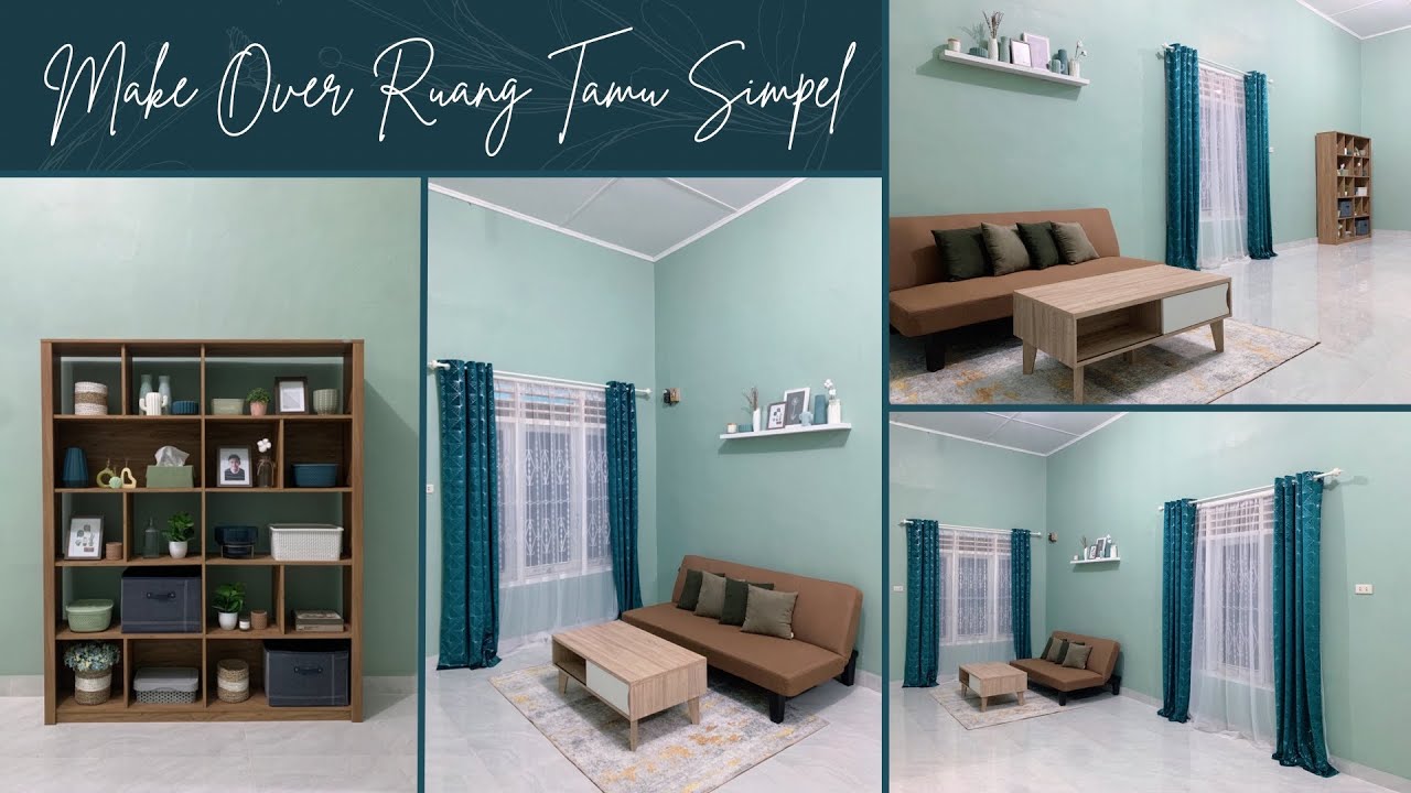 Make Over Ruang Tamu Simpel Adem