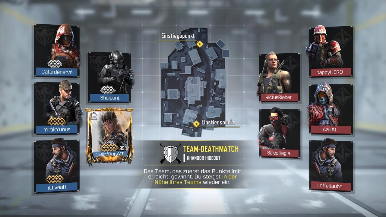 ✨💣✨Call of Duty mobile „Khandor “ Team Deathmatch, ✨🥇1st.✨💥LEGENDÄRY💥🌟 Season 6/🩸KN 44Warbreaker👊