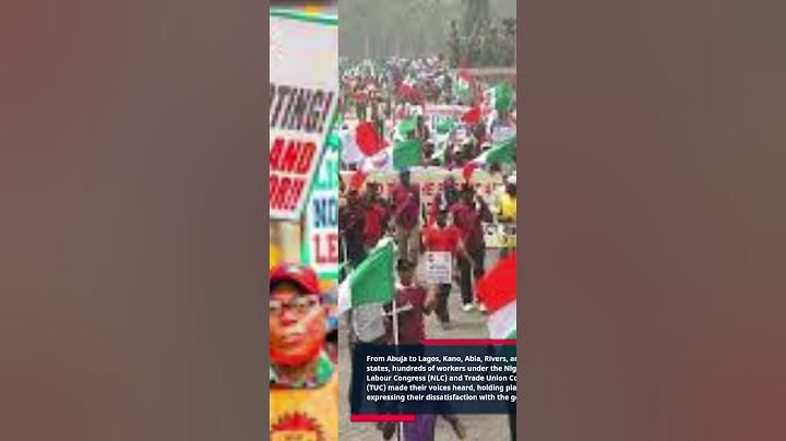 Mass Protests in Nigeria! Workers Rise Against 'Anti-Masses Policies' | NLC Strike 📢