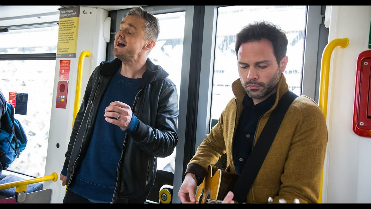 Keane Perform Somewhere Only We Know & The Way I Feel LIVE on a Manchester Tram! BBC Music Day Video