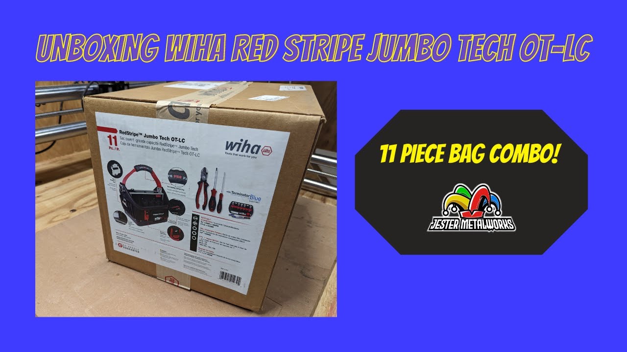 11 Piece Wiha RedStripe Jumbo TECH OT-LC Kit