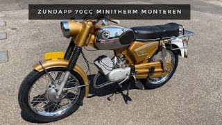 Zundapp 517 Goudhaan opvoeren | 70cc Athena minitherm