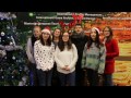 Christmas greetings from our international students