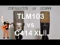《TLM103 vs C414 XLⅡ》NEUMANNとAKGの人気2機種を比較　ACOUSTIC GUITAR