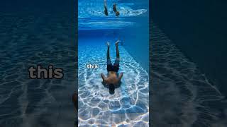No Fins Duck Dive Drill In Pool