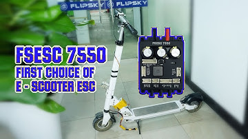 FSESC 7550 ADC Parameters Setting With Hub Motor of E- Scooter in VESC Tool | Flipsky