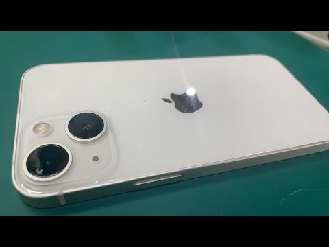Apple iPhone 13 ホワイト 本体　カメラ割れあり Apple iPhone 13 ホワイト 本体 - メルカリ