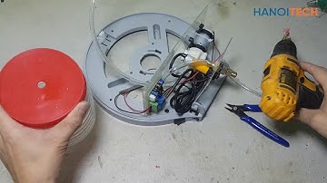 Hướng Dẫn Lắp Máy Rửa Tay Sát Khuẩn Tự Động Chạy Pin