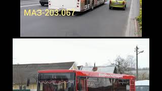 Городские и пригородные автобусы Витебска.Часть 1.