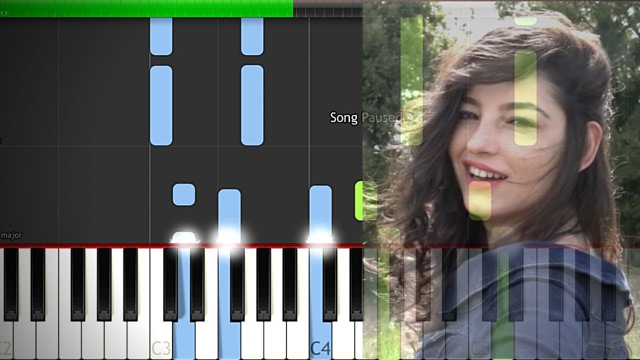 ikiye on kala butun istanbul biliyo piano cover midi tutorial sheet app karaoke chords chordify