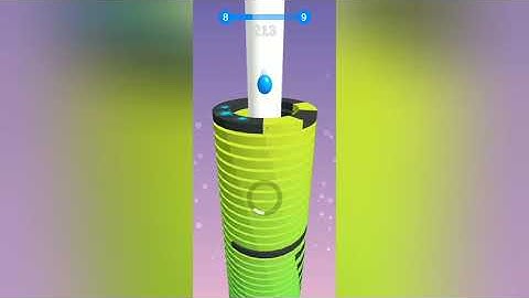 Stack Ball Level 8 | Blast Through Platforms | A4 Tech Live