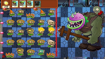 Plants vs Zombies vs Plants Mod Zomplant vs Gargantuar