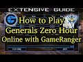 Guide: Play Generals Zero Hour Online with GameRanger