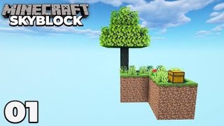 Welcome To My Minecraft Sky Block Day  #1