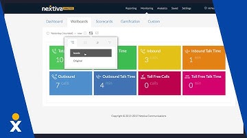 Nextiva Analytics: Custom Wallboards