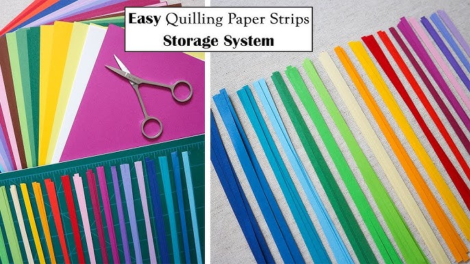 Quick Tip #1 - How to Cut Your Own Paper Strips - 3D Paper Art Tutorial 