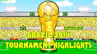 WORLD CUP 2014 HIGHLIGHTS by 442oons (Brazil 2014 World Cup Review Compilation Clips) screenshot 3