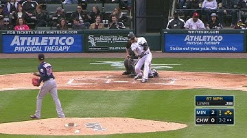 MIN@CWS: Santana strikes out Lawrie to end the 1st