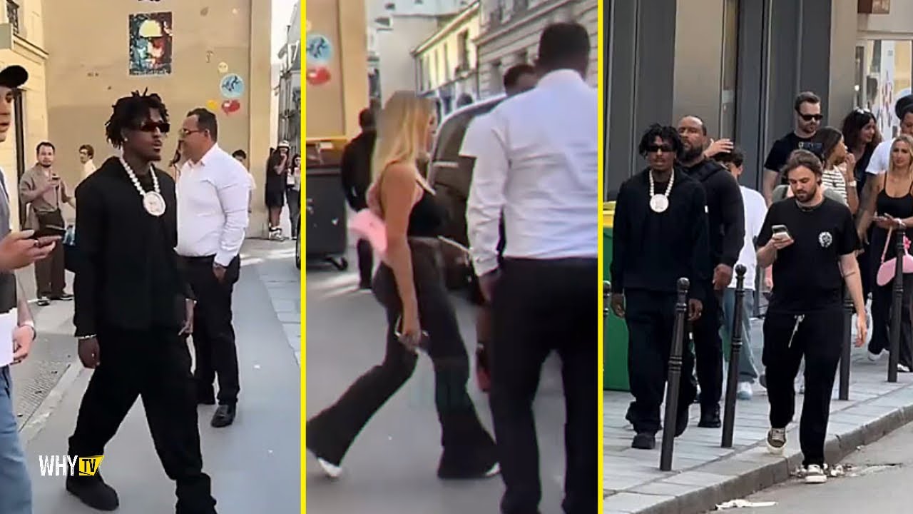 NBA YoungBoy Spotted With Mellow Rackz In Paris Amind Kodak Black Beef ...