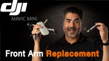 How to replace a broken Mavic Mini arm DIY