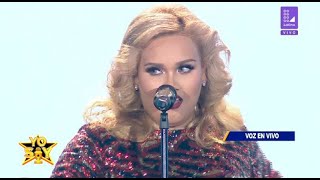 Imitadora de Adele cerró con broche de oro la Gran Final de la presente temporada