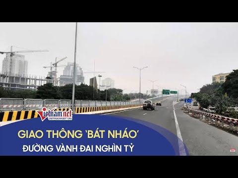 Video 'Bát nháo' đón, trả khách trên tuyến vành đai nghìn tỷ... - youtube