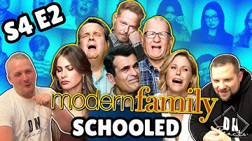 British Guys HILARIOUS Modern Family Reaction | Season 4 Episode 2 (Schooled)