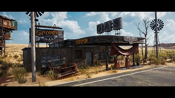 My Ingame Wasteland Environment Unreal Engine 4.26.2