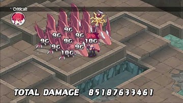 Disgaea D2: Level 1 to 9999 in 1 Fight/50 Seconds