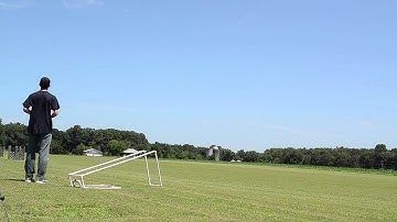Ritewing Zephyr II First Flight with Bungee Launch!