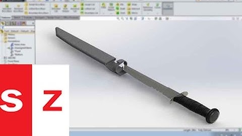 Solidworks Knife Tutorial