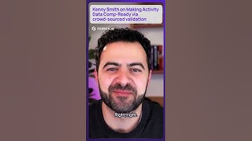 Kenny Smith on making sales activity data comp-ready via crowd-sourced validation