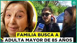 Días desaparecida: Familia busca a adulta mayor de 85 años en Limache