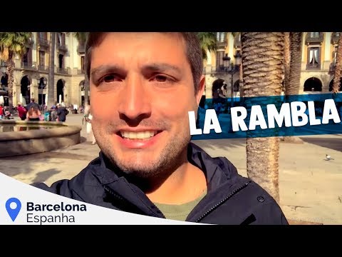 Vídeo: O que fazer na rua Las Ramblas