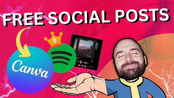 Fast & Free Canva Social Media Posts For Spotify Promo (+ Template!)