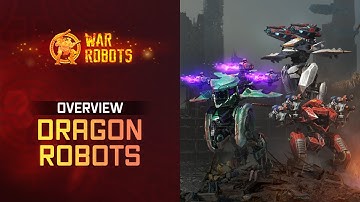 War Robots Overview: New Flying Robots Ao Jun Ao Guang Ao Qin | WR Dragons