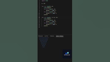 How to create hour glass pattern in python