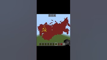Soviet Union ☭⭐ in Minecraft #ussr #shorts