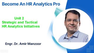 Unit 2: Strategic and Tactical HR Analytics Initiatives