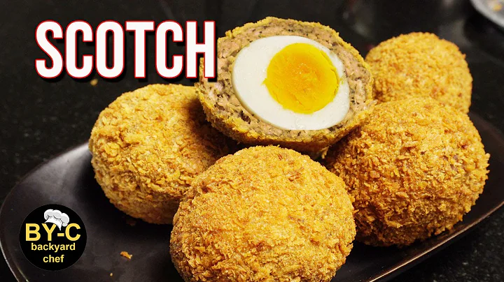 SCOTCH EGG – Scotch Egg recipe - Crispy Sausage-Wrapped Soft Cooked Egg - How to Make Scotch Eggs