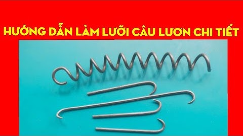 cách làm lưỡi câu lươn