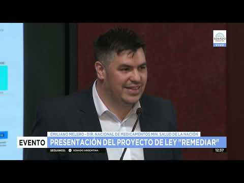 EMILIANO MELERO - PRESENTACIÓN PROYECTO DE LEY REMEDIAR 14-09-22