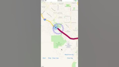 Swift background location based on regions