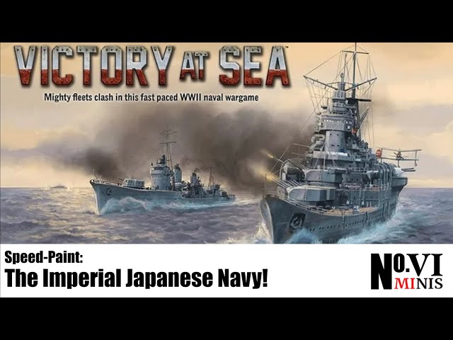 Quick and Easy IJN for Victory At Sea! - YouTube