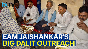 External Affairs Minister S. Jaishankar Enjoys Breakfast With BJP Dalit Leader In Varanasi