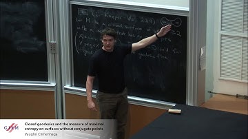 Vaughn Climenhaga: Closed geodesics and the measure of maximal entropy on surfaces without...