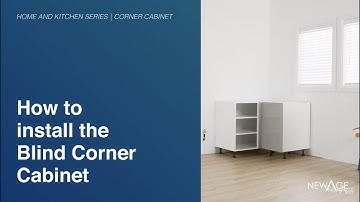 Kitchen | How to Install the Blind Corner Cabinet