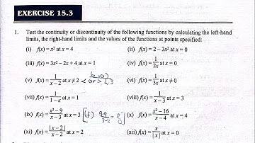 Class-11,subject-Basic Mathematics,chapter-15(Limit and continuity),exercise-15.3 solutions 